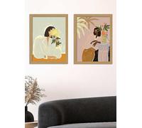 The Art Group Arty Guava's Waiting Framed Print