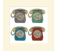 The Art Group Barry Goodman GPO 706" Mounted Print, Multi-Colour, 40 x 40 x 1.3 cm