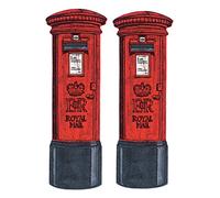 The Art Group "Barry Goodman Post Boxes Canvas Print, Cotton, Multi-Colour, 1.80 x 30.00 x 40.00 cm