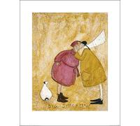 The Art Group Big Smackeroo Sam Toft Art Print, Paper, Multi-Colour, 40 x 50 x 1.3 cm