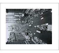 The Art Group "Broadway and 7th Avenue at Times Square, New Y Alfred Gescheidt Art Print, Multi-Colour, 40 x 50 x 1.3 cm