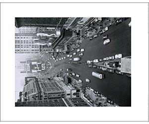 The Art Group "Broadway and 7th Avenue at Times Square, New Y Alfred Gescheidt Art Print, Multi-Colour, 40 x 50 x 1.3 cm