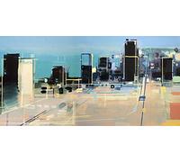 The Art Group Christopher Farrell (Aerial) -Canvas Print 50 X 100cm, Wood, Multi-Colour, 50 x 100 x 1.3 cm