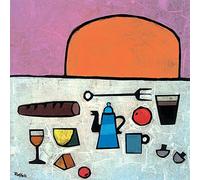 The Art Group "Colin Ruffell Twelve Things Canvas Print, Cotton, Multi-Colour, 1.80 x 30.00 x 30.00 cm