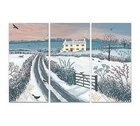 The Art Group "Coming Home for Winter Jo Grundy Canvas Print, Multi-Colour, 10 x 150 x 1.3 cm
