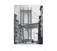 The Art Group David Cowden (Manhattan Morning) -Art Print 60 x 80cm, Paper, Multicoloured, 60 x 80 x 1.3 cm