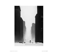The Art Group David Cowden (The Big City) -Art Print 30 x 40cm, Paper, Multicoloured, 30 x 40 x 1.3 cm