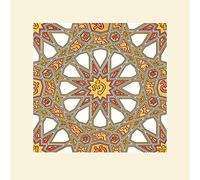 The Art Group Eric Broug (Damascus) -Mounted Print 40 x 40cm, Paper, Multicoloured, 40 x 40 x 1.3 cm