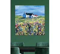 The Art Group Fields of Yellow Canvas by Avril Thomson Smith Yellow