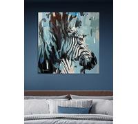 The Art Group Frank Pretorius Abstract Stripes Canvas