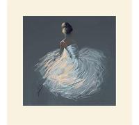 The Art Group Hazel Bowman (Tutu) Mounted Print, Paper, Multi-Colour, 40 x 40 x 1.3 cm