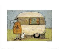 The Art Group Home Sam Toft Art Print, Paper, Multi-Colour, 30 x 40 x 1.3 cm