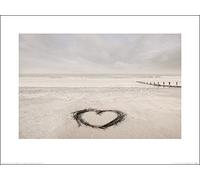 The Art Group Ian Winstanley (Love Goes on Forever) -Art Print 30 x 40cm, Paper, Multicoloured, 30 x 40 x 1.3 cm