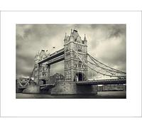 The Art Group James Lazos (Tower Bridge) -Art Print 60 x 80cm, Paper, Multicoloured, 60 x 80 x 1.3 cm