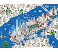 The Art Group Jamie Malone (New York) -Canvas Print 30 x 40cm, Wood, Multi-Colour, 30 x 40 x 1.3 cm