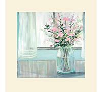 The Art Group Janet Bell (Winter Jar) -Mounted Print 40 x 40cm, Paper, Multicoloured, 40 x 40 x 1.3 cm
