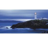 The Art Group Jean Guichard Phare De Fanad Head, Irlande Canvas Print, Multi-Colour, 50 x 100 cm