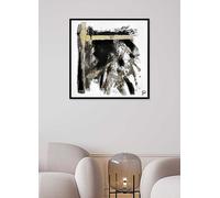 The Art Group Joanna Srokol 'It Must Be Destiny' Framed Textured Canvas Natural