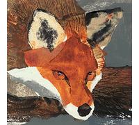 The Art Group Julia Burns (Fox) -Canvas Print 60 x 60cm, Wood, Multicolour, 60 x 60 x 1.3 cm