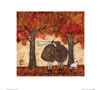 The Art Group "Just Beginning To See The Light Sam Toft Art Print, Multi-Colour, 40 x 40 x 1.3 cm