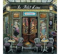 The Art Group Le Petit Zinc Melissa Sturgeon Canvas Print, Wood, Multi-Colour, 85 x 85 x 1.3 cm