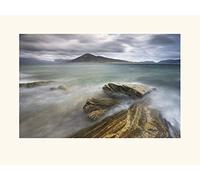 The Art Group Lee Frost Harris From Taransay, Outer Hebrides Mounted Print, Multi-Colour, 30 x 40 x 1.3 cm