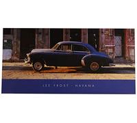 The Art Group "Lee Frost Havana, Cuba II Paper Art Print, Multi-Colour, 50 x 100 x 1.3 cm