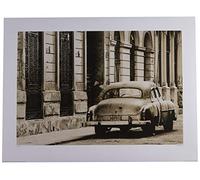 The Art Group "Lee Frost Vintage Car, Havana, Cuba Paper Art Print, Multi-Colour, 60 x 80 x 1.3 cm