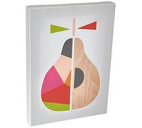 The Art Group Little Design Haus (Geometric Pear) Art Print, Paper, Multi-Colour, 30 x 40 x 1.3 cm