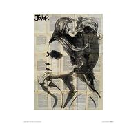 The Art Group Loui Jover (Etheral) -Art Print 30 x 40cm, Paper, Multicoloured, 30 x 40 x 1.3 cm