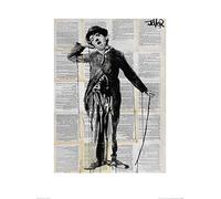 The Art Group Loui Jover (The Little Tramp) -Art Print 60 x 80cm, Paper, Multicoloured, 60 x 80 x 1.3 cm