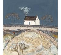 The Art Group Louise O'Hara (A Harsh Frost Fell Upon the Meadow) -Canvas Print 60 x 60cm, Wood, Multicolour, 60 x 60 x 1.3 cm