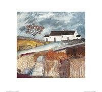The Art Group Louise O'Hara (Shades of Autumn) -Art Print 40 x 40cm, Paper, Multicoloured, 40 x 40 x 1.3 cm
