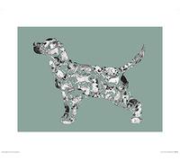 The Art Group Louise Tate (Cocker Spaniel) -Art Print 40 x 50cm, Paper, Multicoloured, 40 x 50 x 1.3 cm