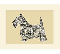 The Art Group Louise Tate (Scottie) -Mounted Print 30 x 40cm, Paper, Multicoloured, 30 x 40 x 1.3 cm