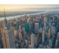 The Art Group Manhattan Morning 60 x 80cm Canvas Print, Cotton Blend, Multi-Colour, 60 x 80 x 3.2 cm