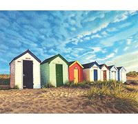 The Art Group "Margaret Heath Southwold Sunrise Canvas Print, Multi-Colour, 30 x 40 x 1.3 cm