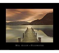 The Art Group Mel Allen (Ullswater) -Art Print 40 x 50cm, Paper, Multicoloured, 40 x 50 x 1.3 cm