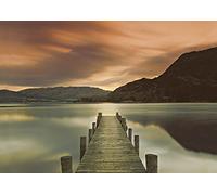 The Art Group "Mel Allen Ullswater Digital Canvas Print, Multi-Colour, 1.80 x 85.00 x 120.00 cm