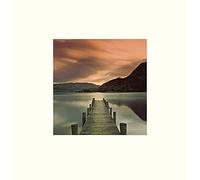 The Art Group Mel Allen (Ullswater) -Mounted Print 30 x 30cm, Paper, Multi-Colour, 30 x 30 x 1.3 cm