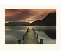 The Art Group Mel Allen (Ullswater) -Mounted Print 30 x 40cm, Paper, Multicoloured, 30 x 40 x 1.3 cm