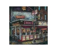 The Art Group Melissa Sturgeon (La Esquina, New York) -Art Print 40 x 40cm, Paper, Multicoloured, 40 x 40 x 1.3 cm