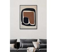 The Art Group Mode II Textured Framed Canvas Black
