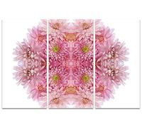 The Art Group "Pink Chrysanthemum Explosion Alyson Fennell Canvas Print, Multi-Colour, 10 x 150 x 1.3 cm