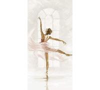 The Art Group "Richard Macneil Grace and Beauty Canvas Print, Multi-Colour, 50 x 100 x 1.3 cm