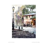 The Art Group Richard Macneil (Sunshine Cafe) -Art Print 30 x 40cm, Paper, Multicoloured, 30 x 40 x 1.3 cm