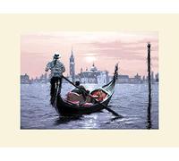 The Art Group Richard Macneil (Venice) Mounted Print, Paper, Multi-Colour, 30 x 40 x 1.3 cm