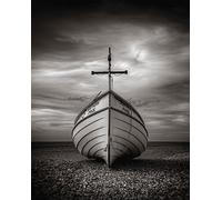 The Art Group Rod Edwards In God We Trust Canvas Print, Multi-Colour, 40 x 50 cm