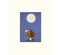 The Art Group Sam Toft A Moon To Call Their Own Mounted Print, Multi-Colour, 24 x 30 cm