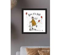 The Art Group Sam Toft Born To Be Wild Framed Print